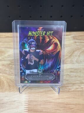 2024 Wild Card Monster Hit Caleb Williams MHP-CW 1 of 1